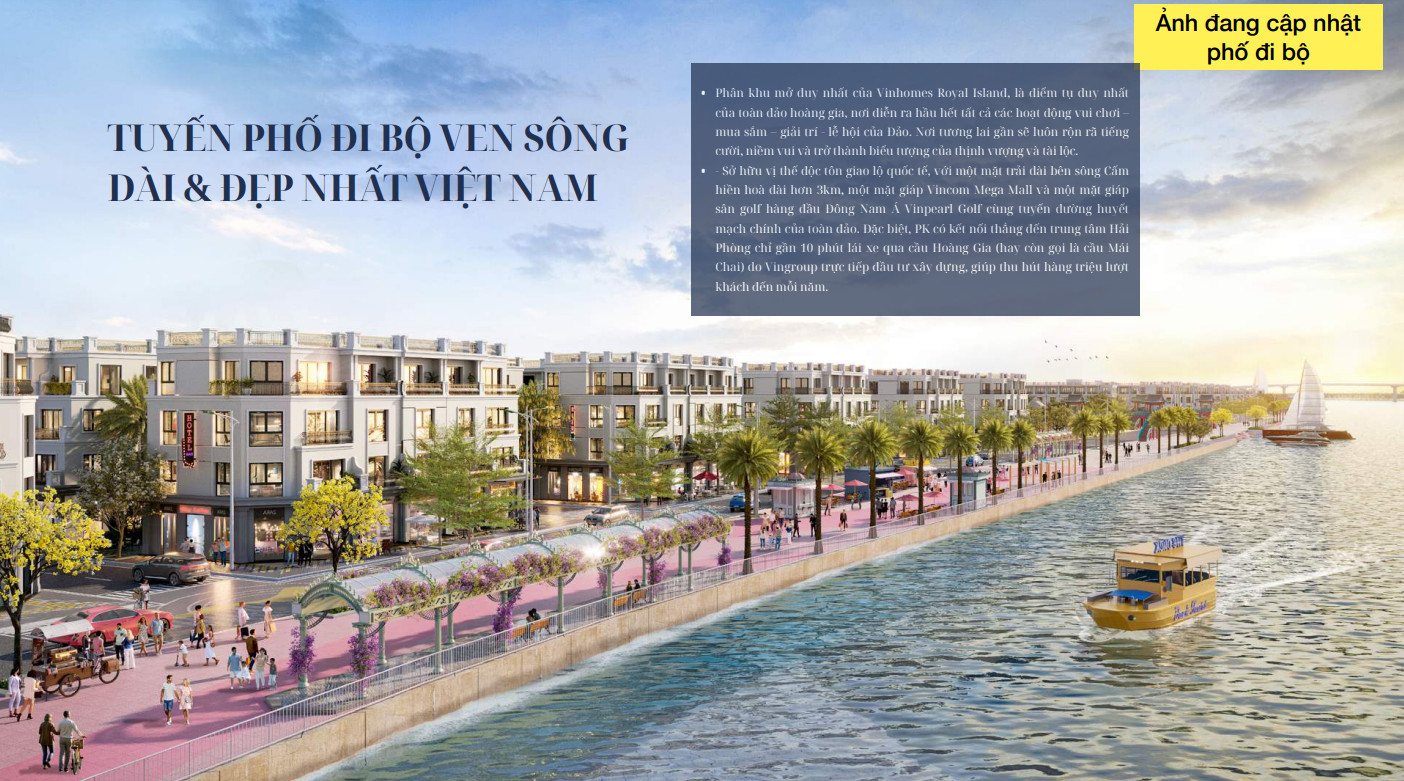 Đường ven sông khu Tài Lộc
